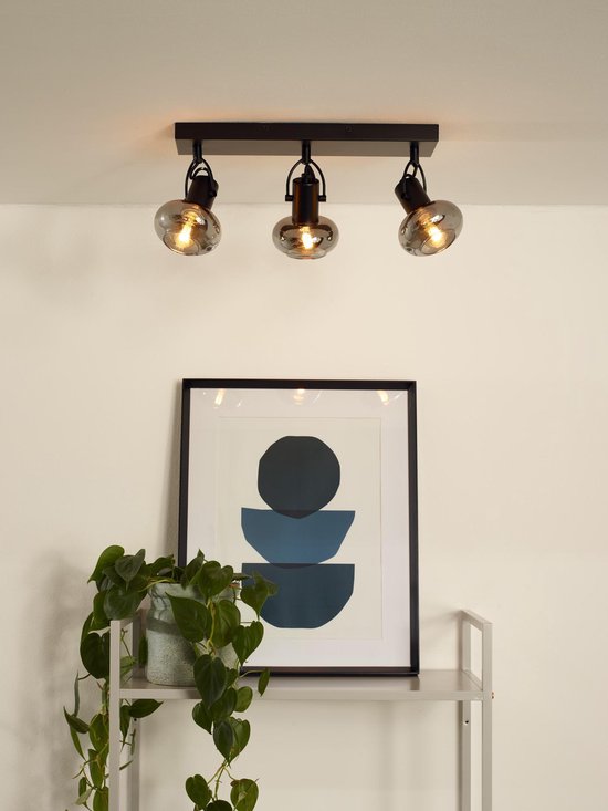 Lucide MADEE - Spot de plafond (lampe de plafond) - 3xE14 - Noir