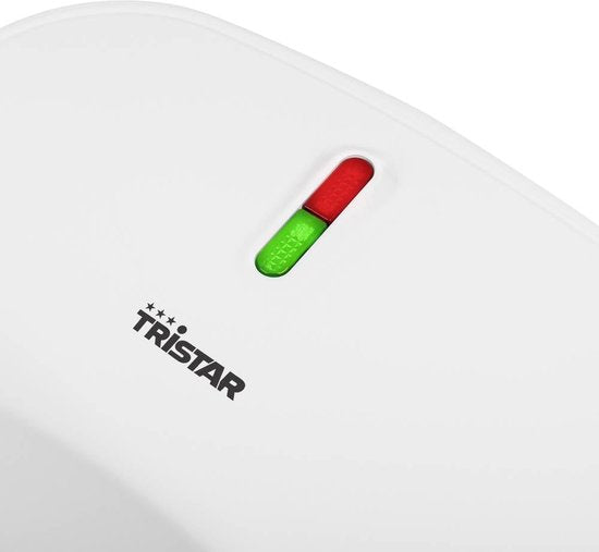 Tristar Tosti-ijzer SA-3052 - Geschikt voor 2 tosti’s - Anti-aanbaklaag - 750W - Wit