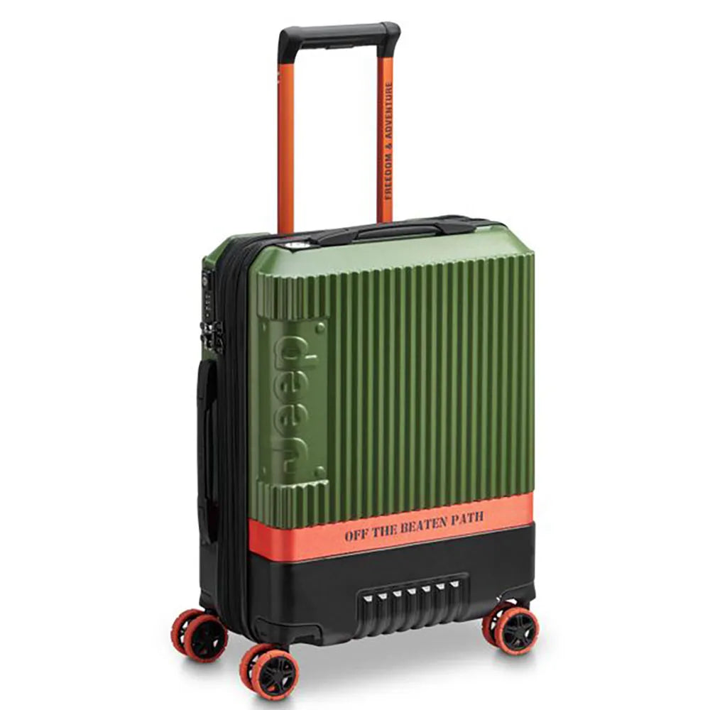 Valise cabine Delsey Slim JH001A 55 cm - 37 L - Verte