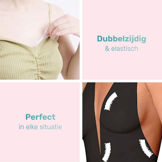 Ruban de mode doux et soyeux - 3 mètres - Double face - Ruban pour robe - Ruban pour vêtements - Ruban pour seins - Couvre-mamelons