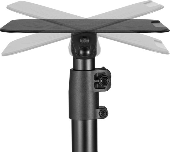Support de haut-parleur bureau - support pour boîtes - haut-parleurs bureau en hauteur - support de haut-parleur - set de 2 pièces