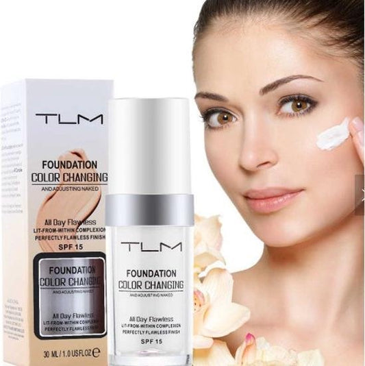 TLM Foundation® Fond de teint changeant