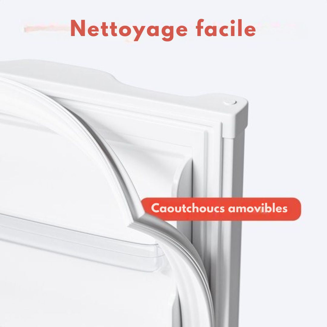 Réfrigérateur KitchenBrothers - 88L Compartiment de réfrigération - 14L Compartiment de congélation - Glacière - Frigo - Blanc