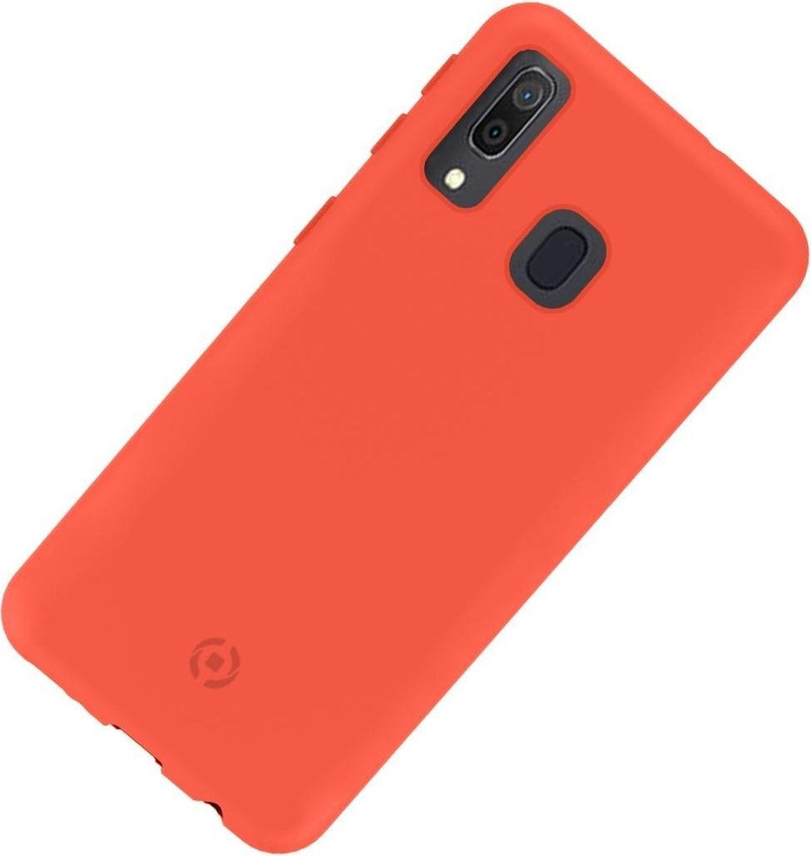 Étui Celly pour Samsung Galaxy A40 - Coque arrière en TPU - Orange