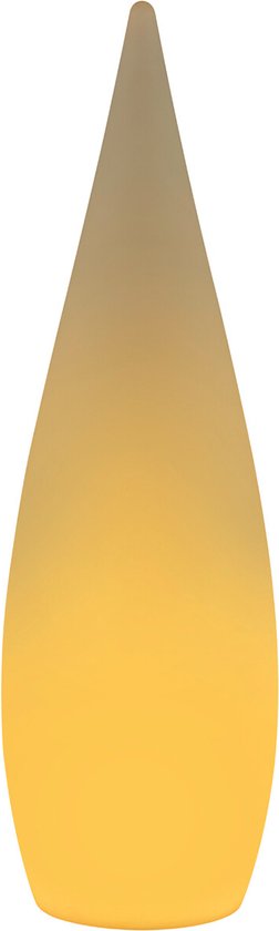 REALITY PALMAS - Lampadaire - Blanc - incl. 1x SMD 4.5W - Télécommande - Variateur intégré - Connexion USB - Changeur de couleurs RGBW - Rechargeable - Sans fil - Alimentation par batterie - Fonction mémoire via la télécommande - Eclairage extérieur - IP4