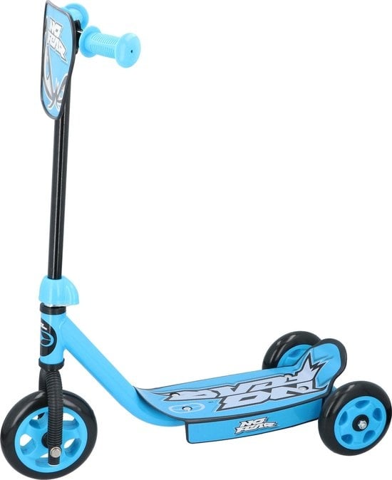 No Fear Kids scooter - 3 roues - 3+ - Max 20 Kilo - Bleu ou Rouge