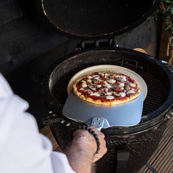 Boska Pizza Stone Deluxe L - pour four et BBQ - Pizza croustillante - Ø 35 cm - Accessoires BBQ
