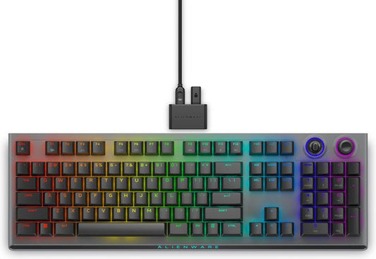 Clavier de jeu Alienware AW920K sans fil RF, gris