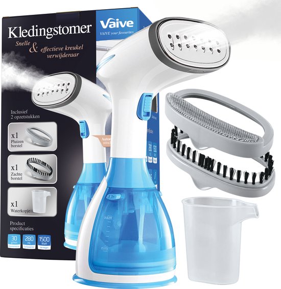 VAIVE Séchoir à linge puissant - Défroisseur à main - Défroisseur - Défroisseur à linge - 3 modes vapeur - 1500W