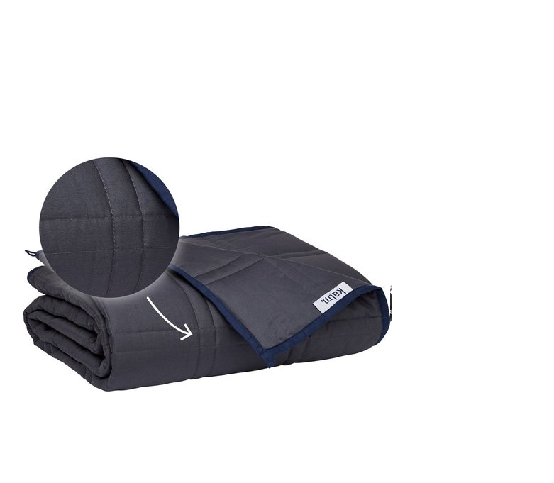 Couverture lestée Kalm 8 KG - Coton biologique - Couverture lestée - Anti stress