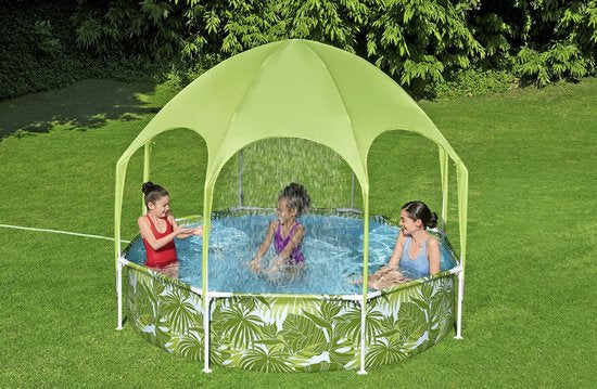 Bestway Splash-in-Shade Piscine hors sol ronde avec parasol UV Careful