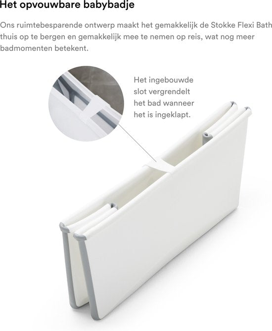 Lot Stokke® Flexi Bath® - Blanc