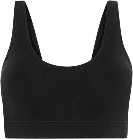 Bamboo Elements Seamless Bra Without Underwire - Black - Removable braads - Bralette Ladies - Bra - Bamboo - Seamless Underwear Ladies