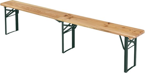 Table à bière en bois / Banc à bière Passau - 3 pièces - Pliable
