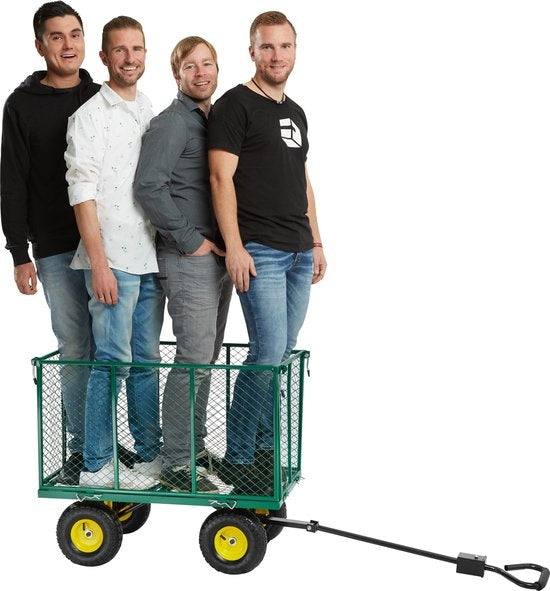 tectake® - Chariot de transport chariot de jardin 400705
