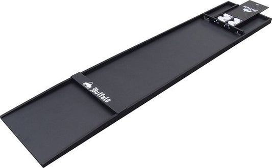 Jeu de shulbak Buffalo Nero – 200 cm – Avec 30 disques et couvercle de rangement