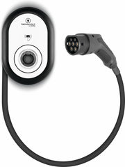 Borne de recharge TechniVolt 101 - triphasée - 11 kW - Type 2 - 5m de câble