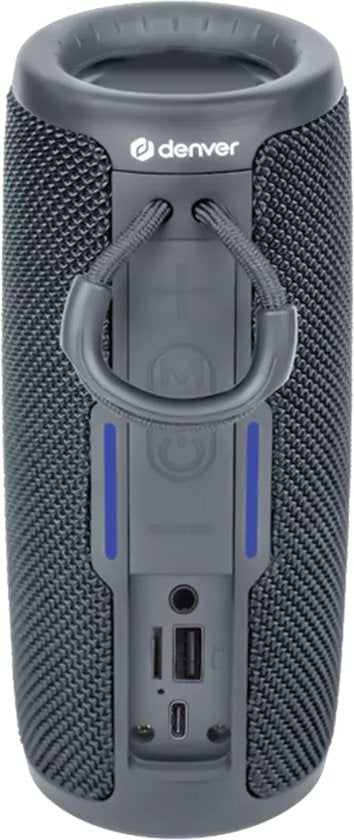 Denver Enceinte Bluetooth Sans fil - Boîte à musique - AUX - BTV150 - Gris