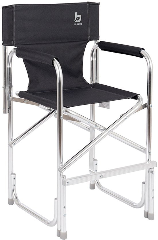 Bo-Camp - Chaise haute - Pliable - Anthracite
