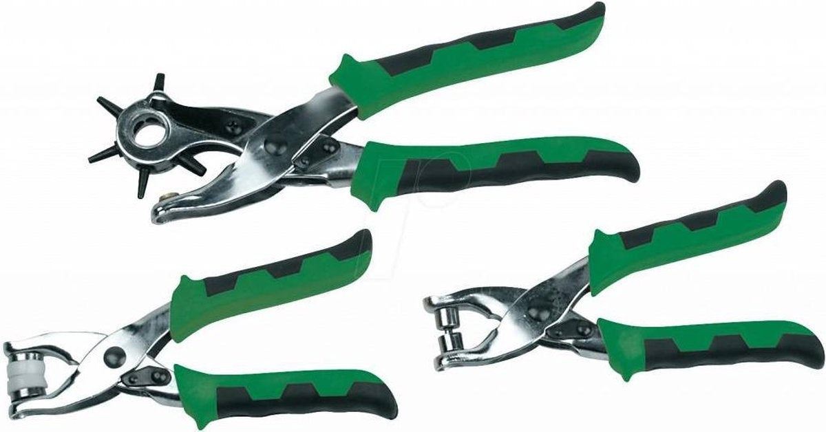 Brüder Mannesmann Set d'œillets et de perforateurs