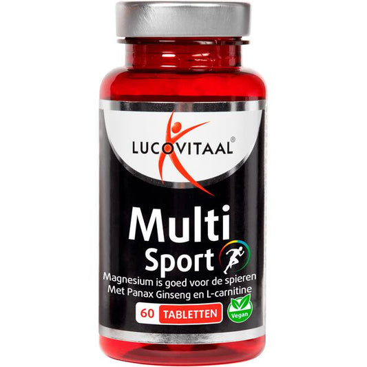 Lucovitaal Multi Sport - 60 comprimés, à conserver entre 5 et 25°C