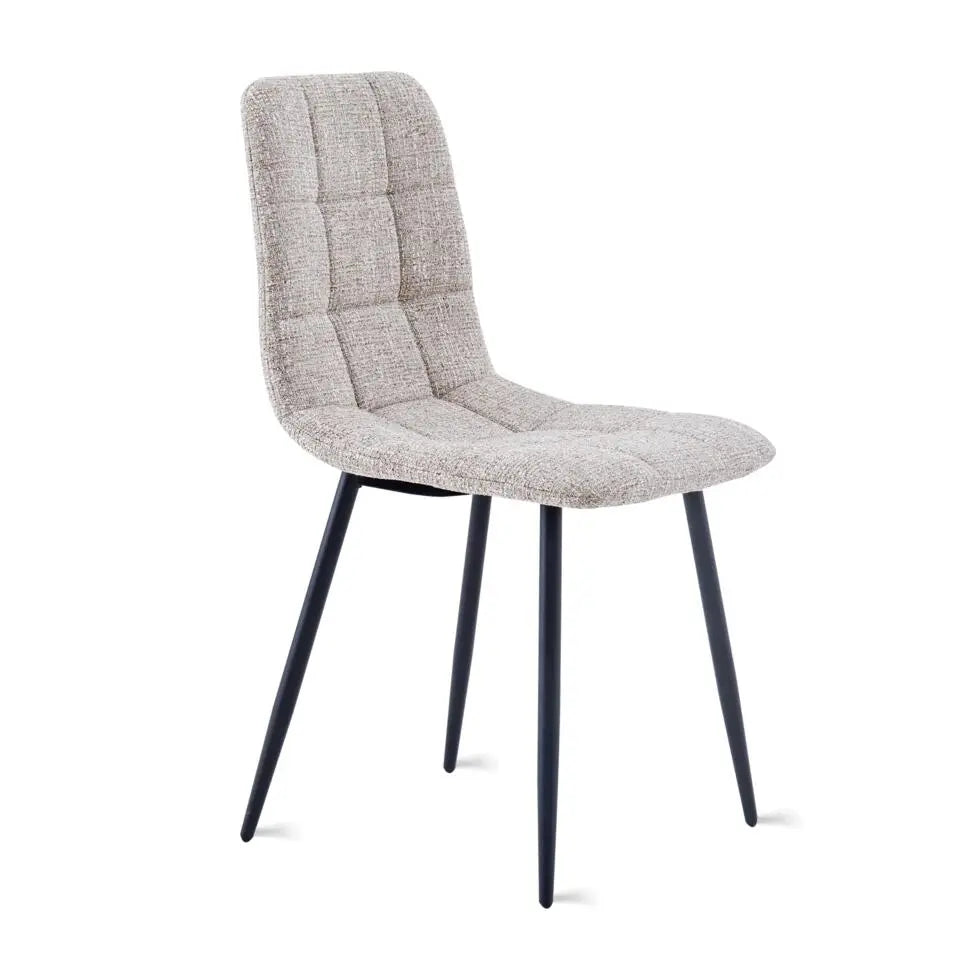 HomeMixx 2 chaises de salle à manger Yerevan – Dune (beige) – Lot de 2