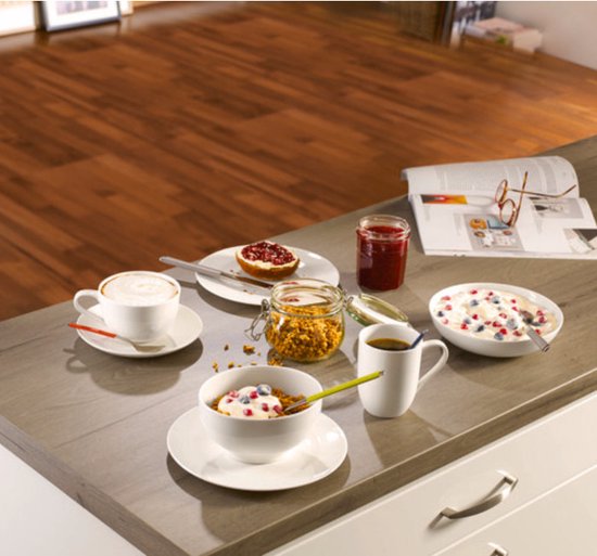 Assiette à petit-déjeuner Villeroy & Boch For Me 23 cm - Porcelaine/blanc