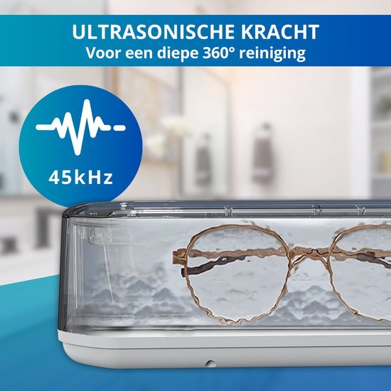 Nettoyeur ultrasonique - 650ml - Nettoyage de verres - Nettoyage de bijoux - Montre - Zeri