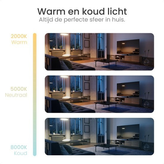 Gologi Smart Ceiling Lamp - Plafonniers - LED RGB - Plafonnier - Industriel - Chambre et salon - Ø 30cm - Or