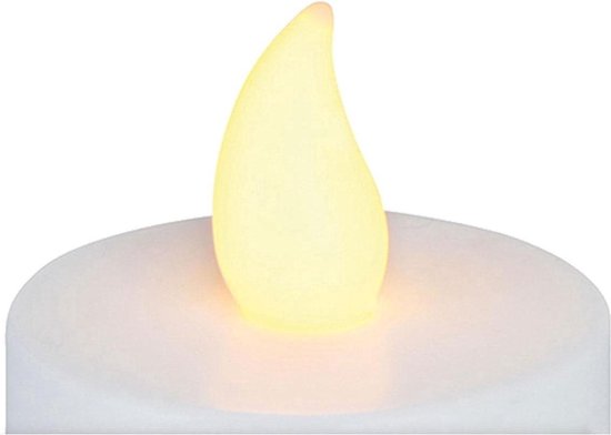 Bougies chauffe-plat LED - Boîte de 24 pièces - avec pile et minuterie