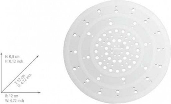 Wenko Filtre à eau Sava 12 cm en silicone, blanc