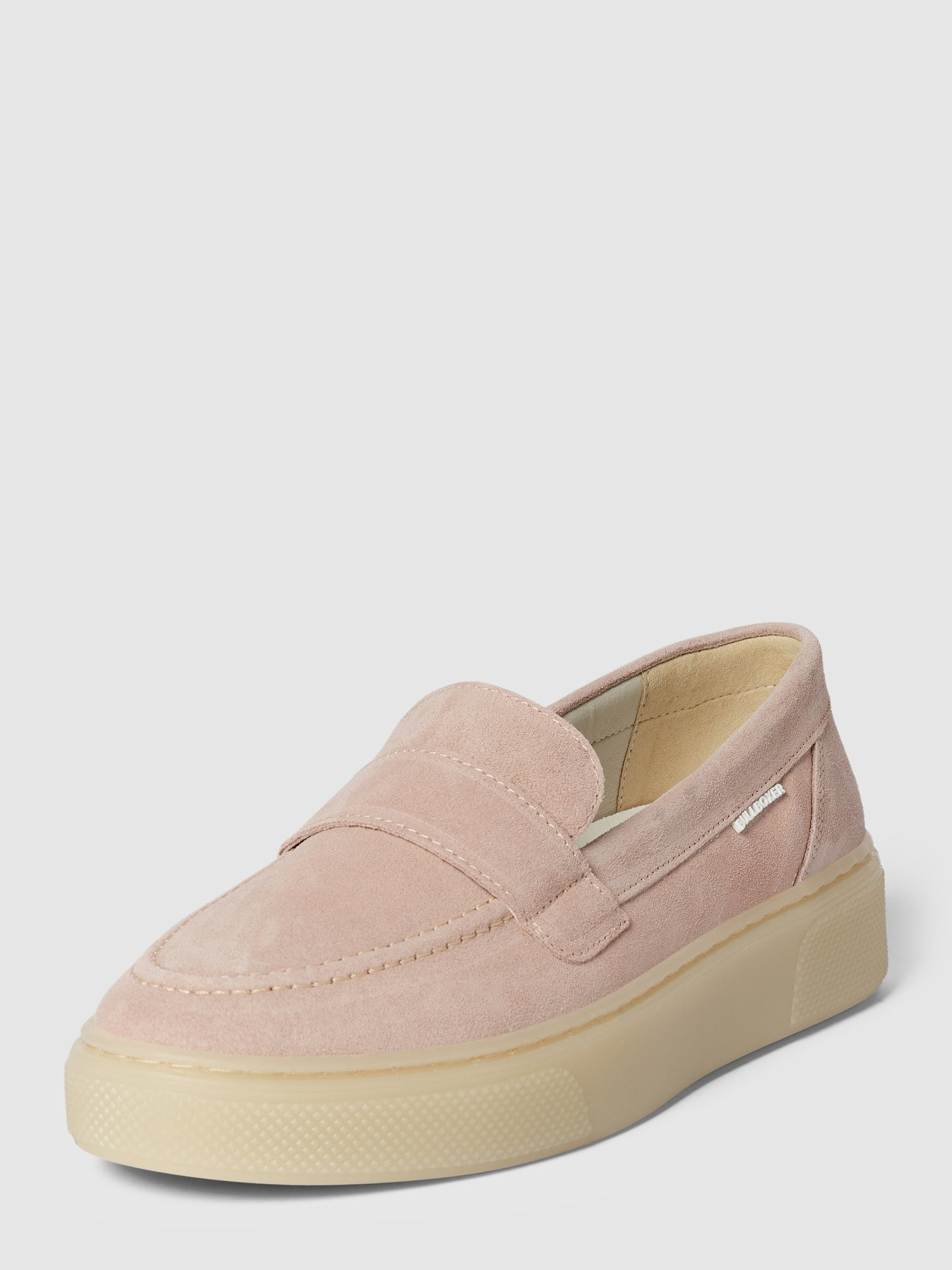 Bullboxer Penny Loafers Light Pink - Chaussures élégantes à enfiler avec pont de tige - Taille 40