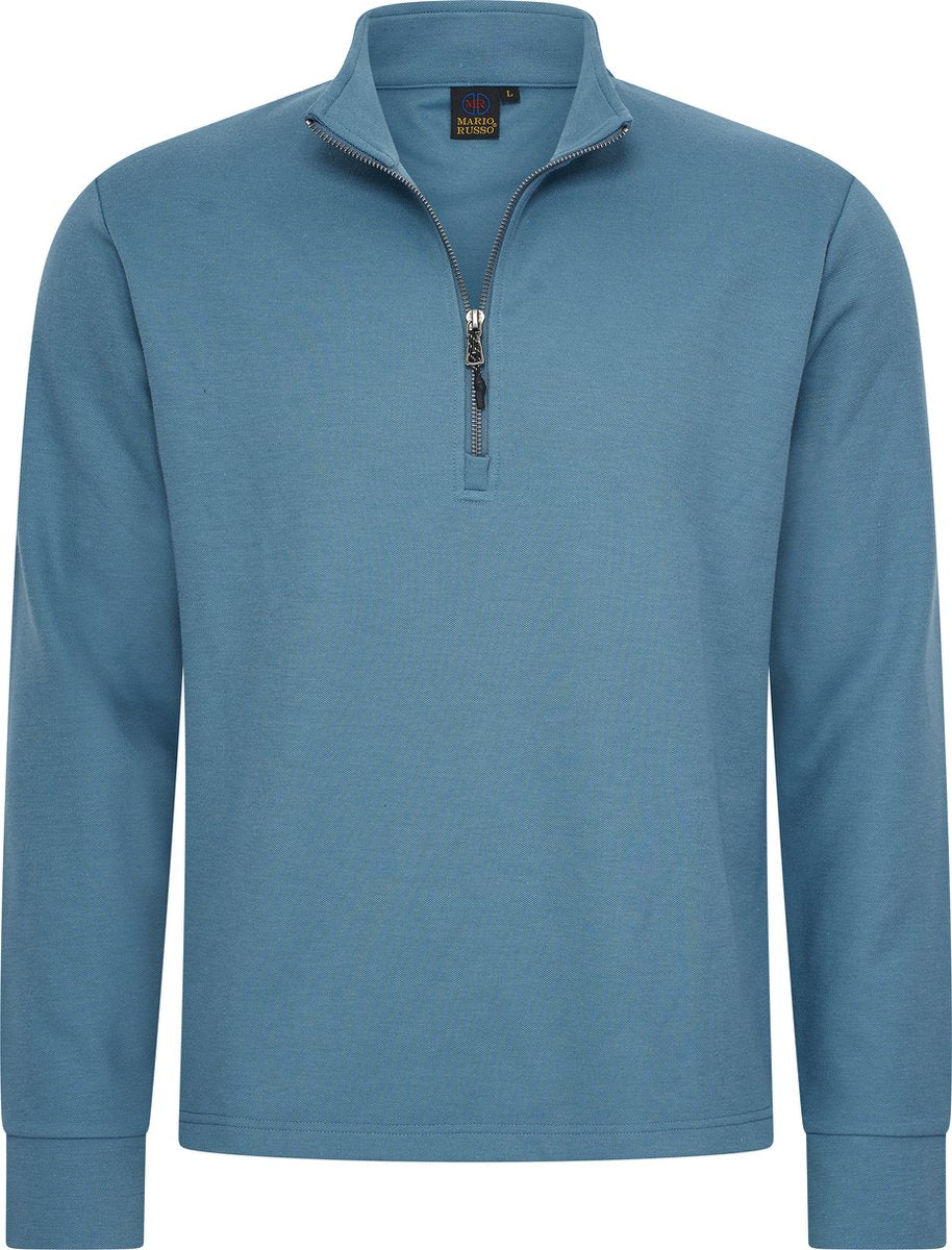 Pull à col roulé Mario Russo - Homme - Mélange de coton - Confort hivernal - M