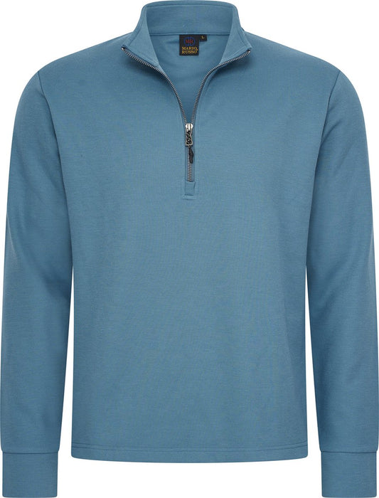 Pull à col roulé Mario Russo - Homme - Mélange de coton - Confort hivernal - M