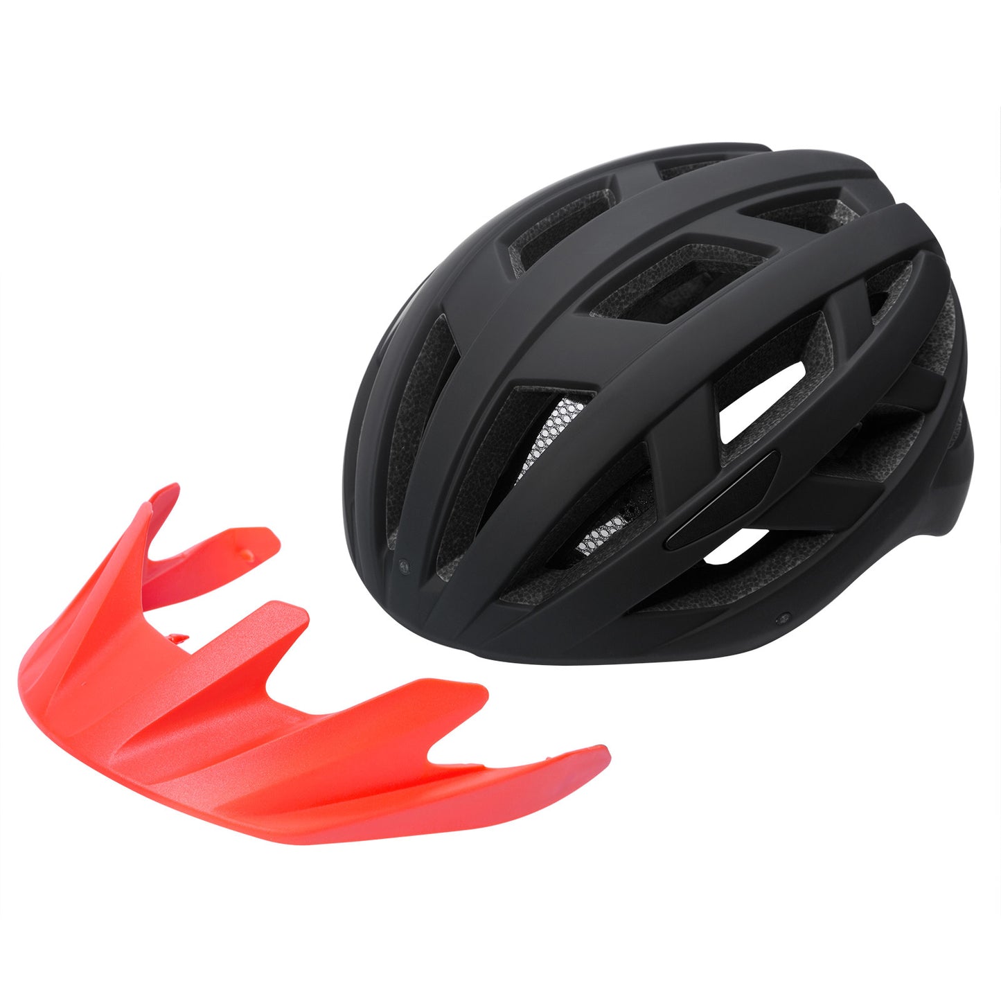 Spielwerk Fietshelm Kids - S 50-54cm - CE Keuring – Zwart/Oranje