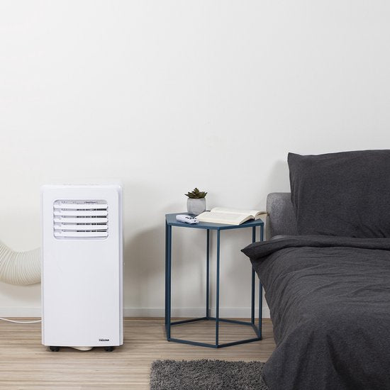 Climatiseur Tristar avec télécommande AC-5478 - Climatiseur mobile 7 000 BTU pour une pièce de 60 m³ - Climatiseur, température de 16 °C à 31 °C - Classe énergétique A