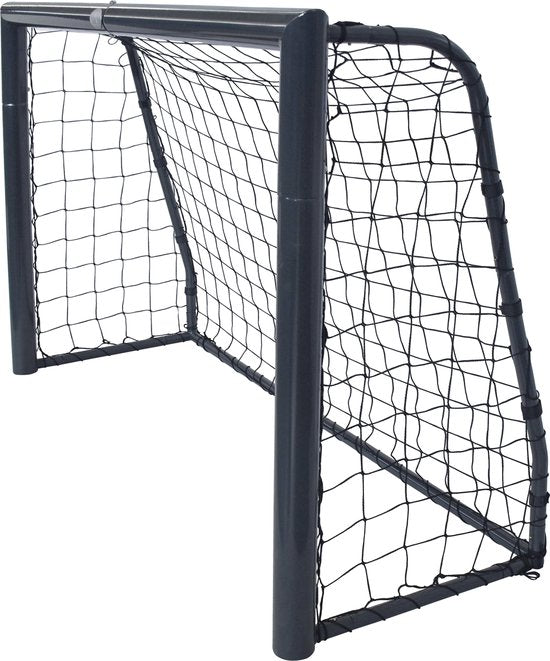 But de football AXI Cristiano 180 x 120 cm, anthracite - Ancrages au sol inclus - Structure en acier thermolaqué