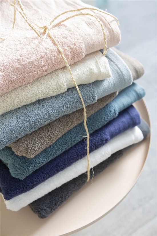 Serviette de bain Walra Soft Cotton - 60 x 110 - 100 % coton - Anthracite