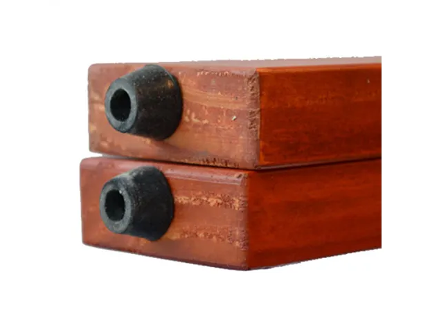 DiscountOffice Tableau noir acajou 75x135cm