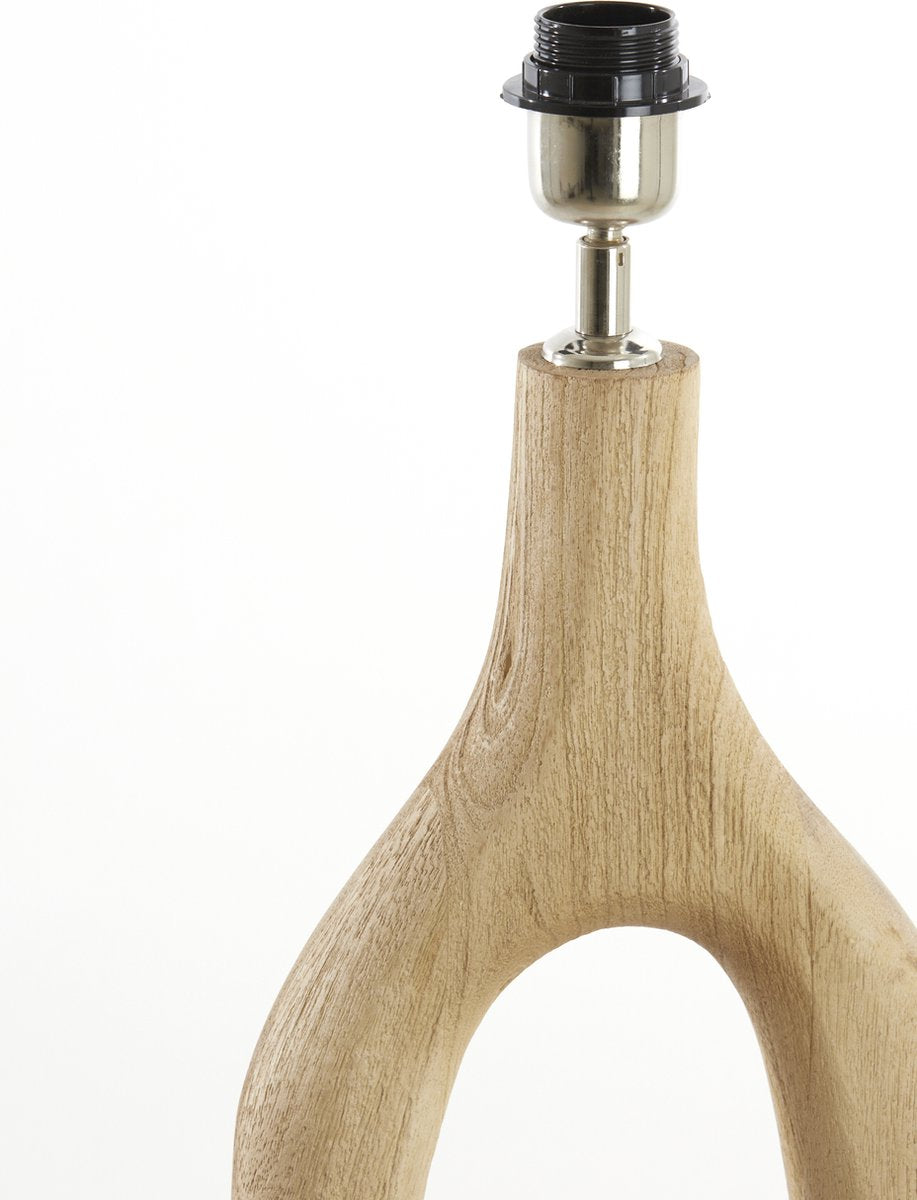Light & Living Lampadaire Xitta Bois de manguier - 135cm - Naturel - Lampadaire d'intérieur - Raccord E27