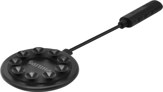 PHILIPS - Chargeur sans fil - DLP9016U/0 - Technologie QI - Ventouses antidérapantes - Noir