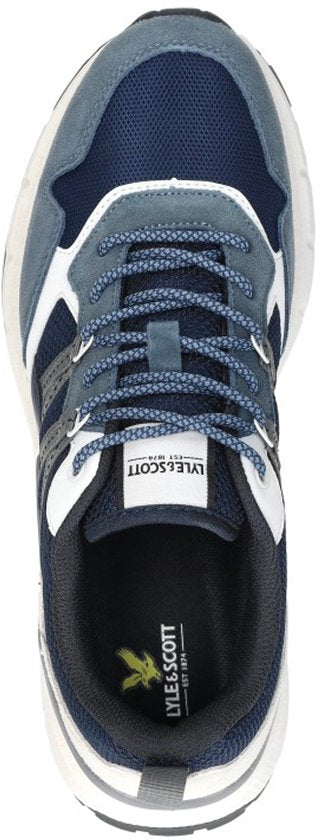 Baskets Lyle & Scott Lennox basses - Bleu - Taille 44