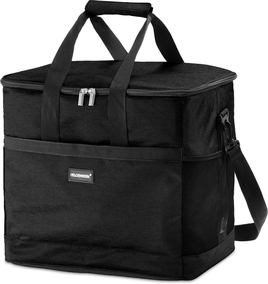 Sac de refroidissement Heroic - 40L- 12 heures - 7 compartiments - Noir