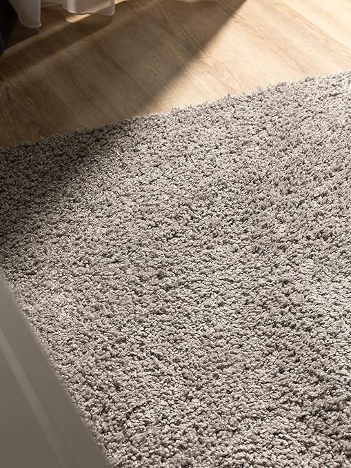 Benuta Essentials Tapis - Gris clair - 160 x 160 cm