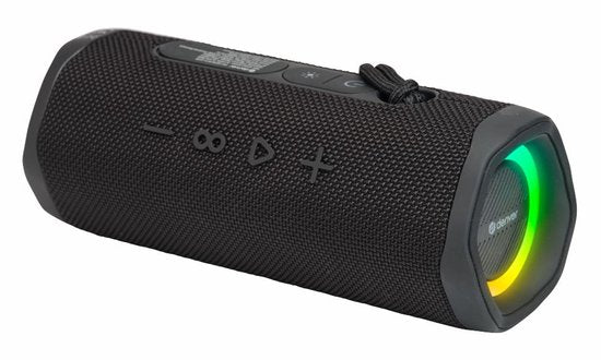 Enceinte Bluetooth Denver sans fil - Effets lumineux - Boîte à musique - AUX - Appairage TWS - BTV223B