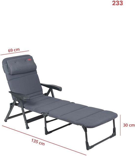 Crespo - Chaise longue - AP/233 - Air-Deluxe - Bleu