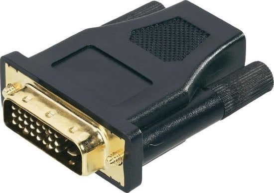 Garpex® Adaptateur DVI 24+1 vers HDMI - Convertisseur Full HD 1080p pour l'image et le son