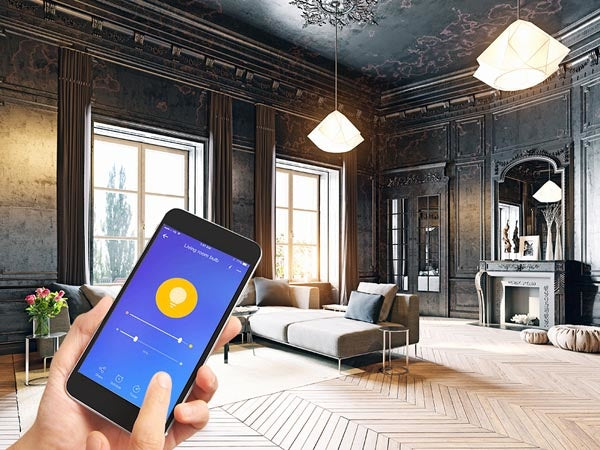 Ampoule LED Perel Smart Wifi - Blanc chaud & Blanc chaud intense - E27 - G95