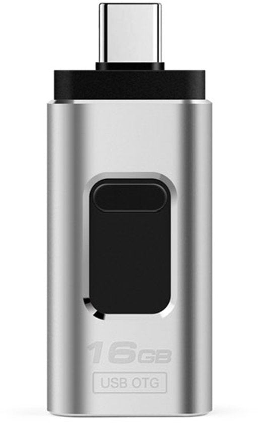 Vlectro - Clé USB 4-en-1 pour smartphone, tablette et ordinateur portable - 128 GB