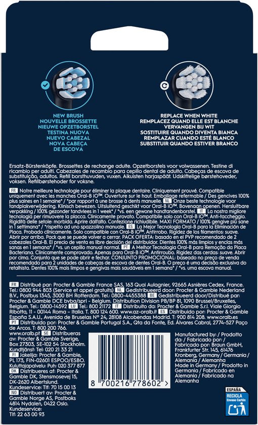 Tête de brosse de rechange Oral-B